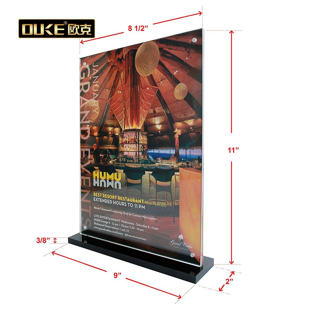 acrylic sign holder 3