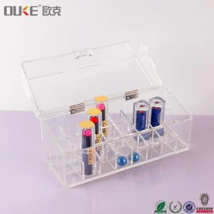 Nejprodávanější akrylová make-up box make-up kartáče držák