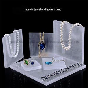 Velkoobchod šperky pevné plochy bloku akrylátové je zkratka pro šperky