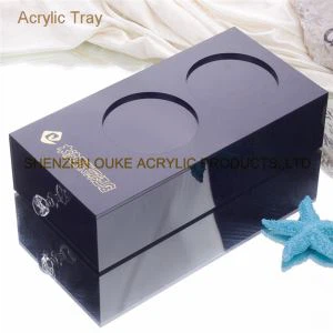 Horké prodejní akrylátové podnosové zásobníky pro akrylové zásuvky