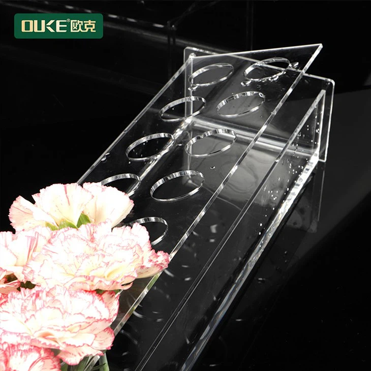 Clear Acrylic Flower Vase